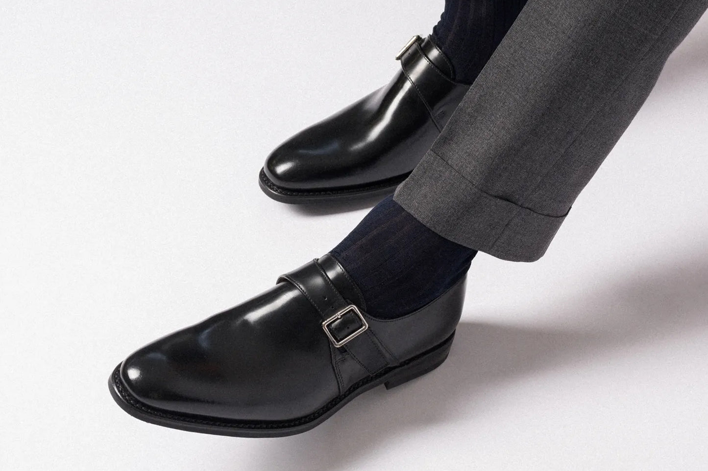 Loake 357 Black Mens Shoes