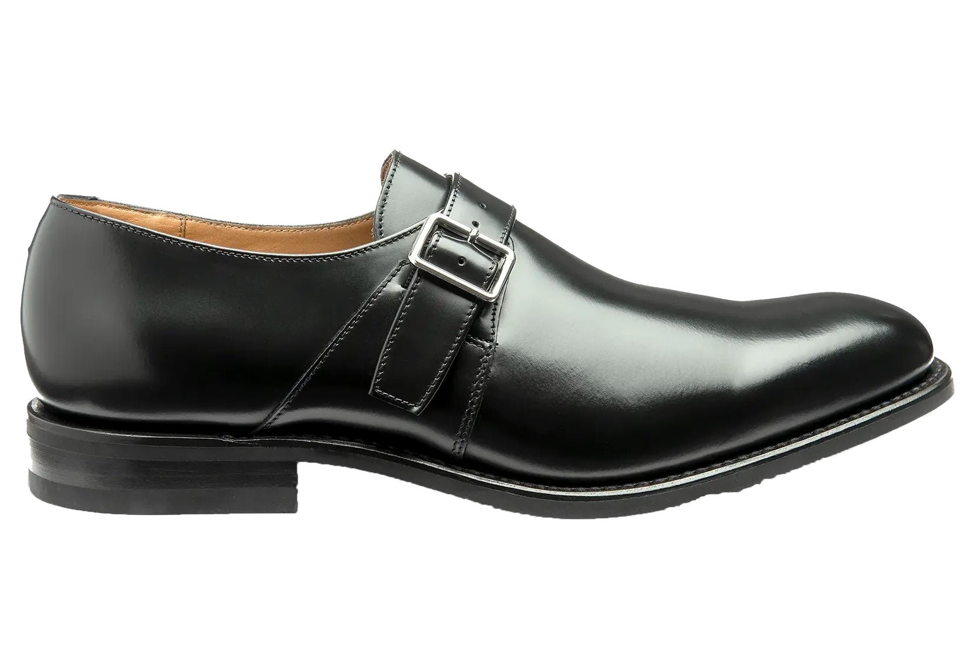 loake-357-mens-shoes-black-right-flat