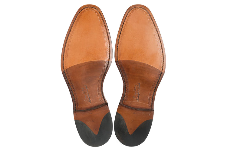 Loake Aldwych Mahogany Mens Handcrafted Shoes