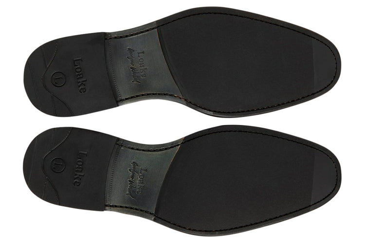 Loake Atherton Black Mens Handcrafted Shoes