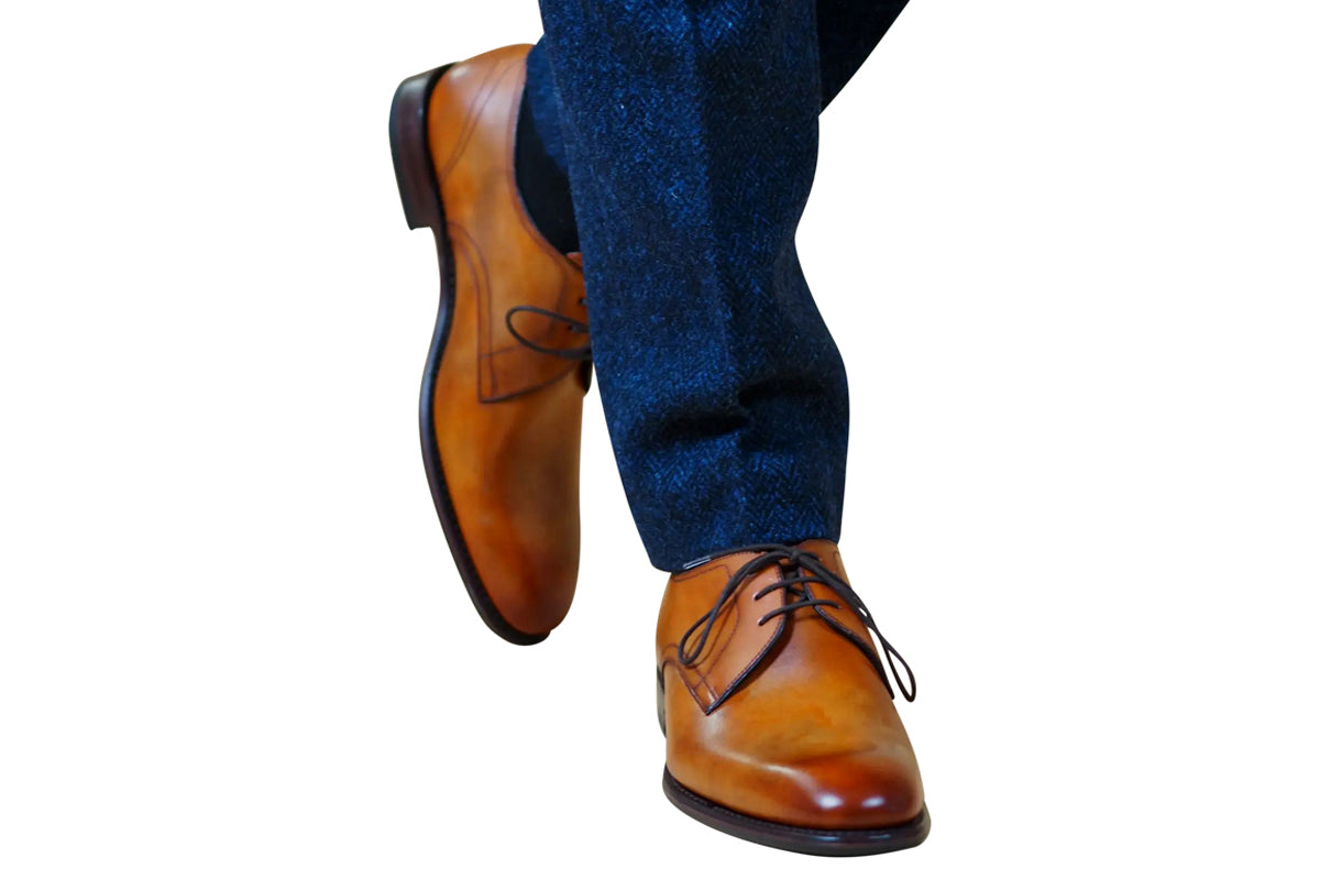loake atherton tan mens shoe lifestyle