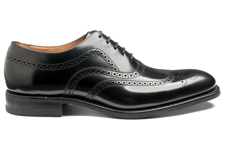 Loake Bloomsbury Black Mens Handcrafted Shoes
