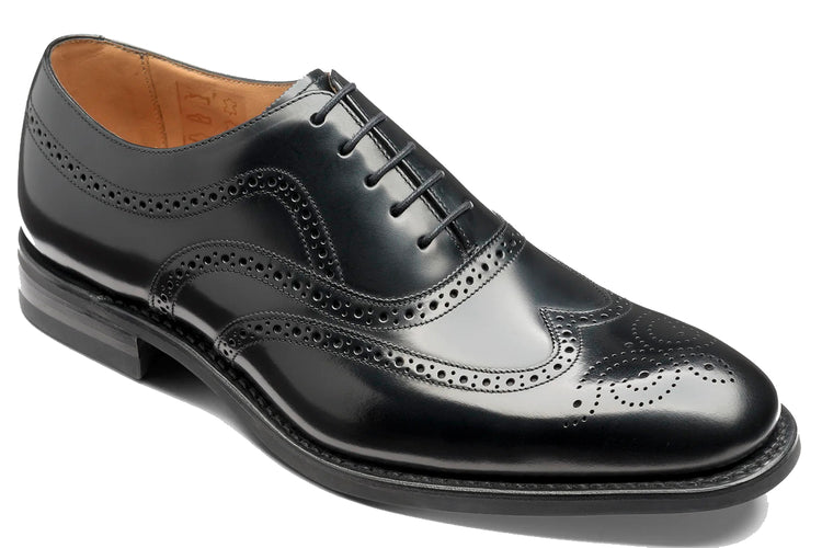 Loake Bloomsbury Black Mens Handcrafted Shoes