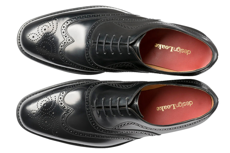 Loake Bloomsbury Black Mens Handcrafted Shoes