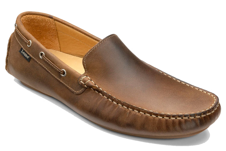 Loake Donington Brown Nubuck Mens Handcrafted Shoes