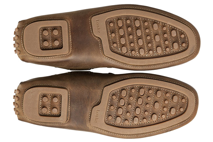 Loake Donington Brown Nubuck Mens Handcrafted Shoes