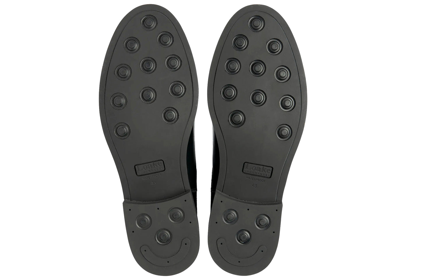 Loake Ducksworth Black Waxy Leather Mens Boots