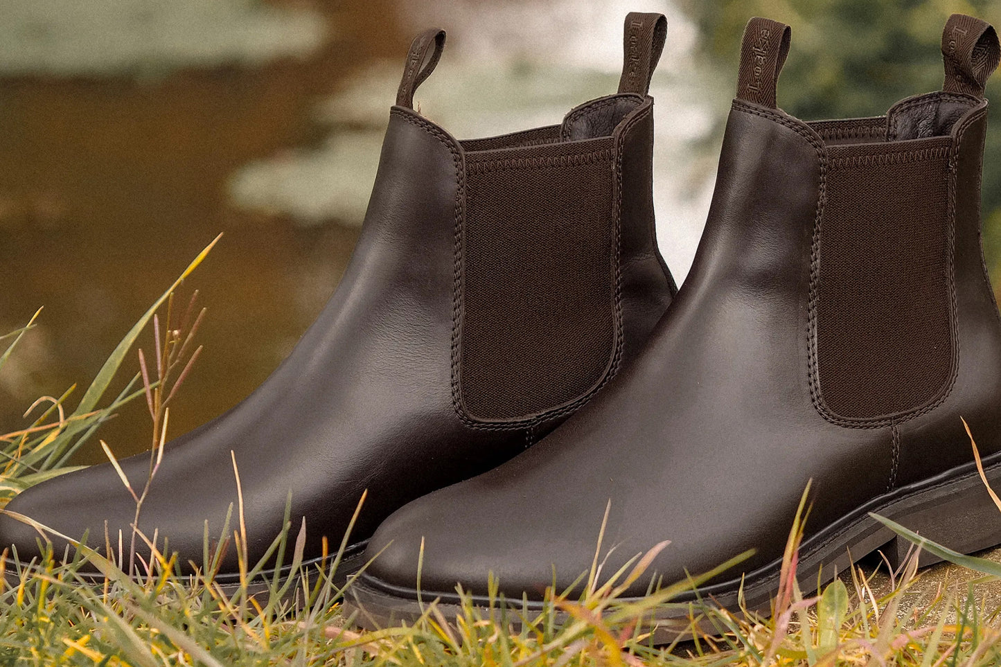 Loake Ducksworth Dark Brown Waxy Leather Mens Boots