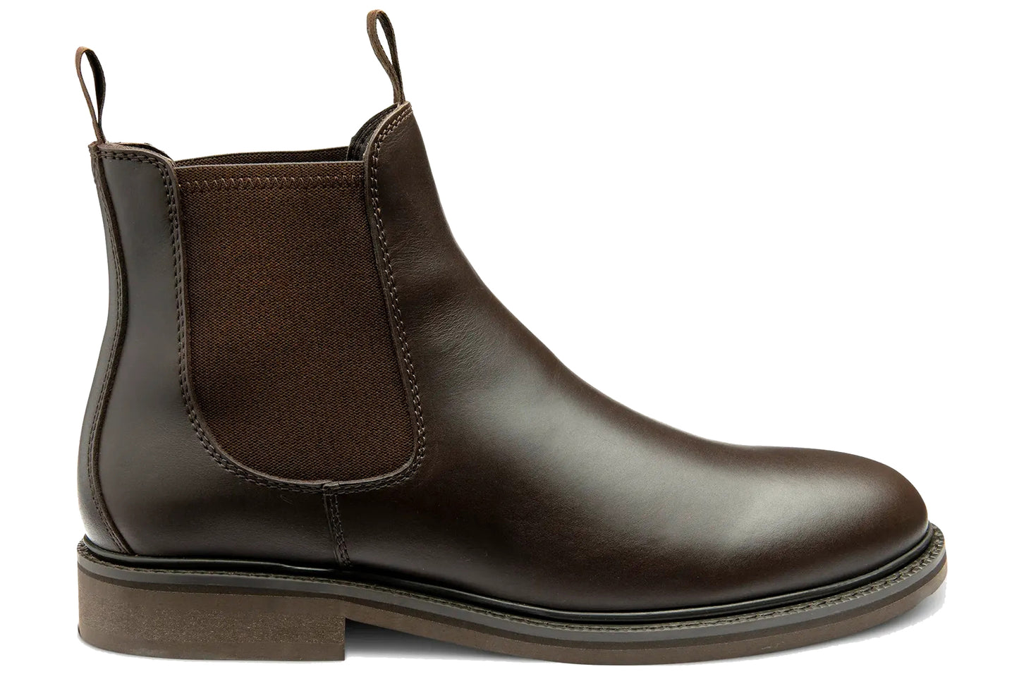 Loake Ducksworth Dark Brown Waxy Leather Mens Boots