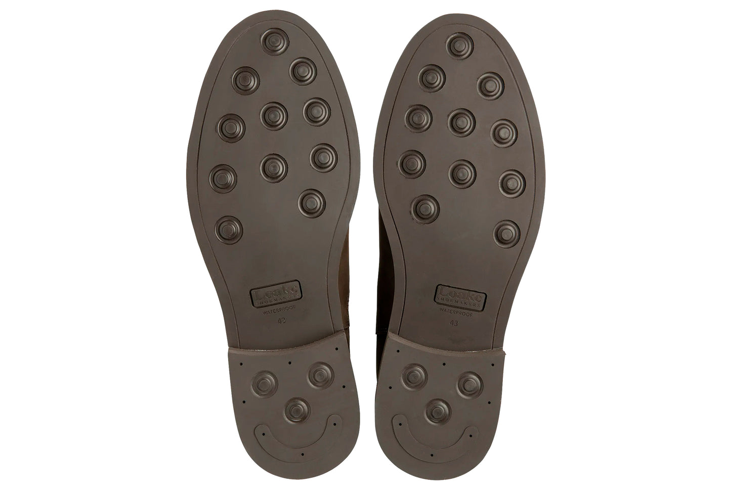 Loake Ducksworth Dark Brown Waxy Leather Mens Boots