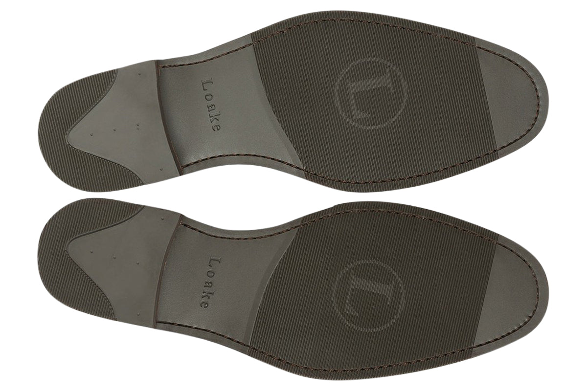 loake emsworth dark brown mens shoes sole
