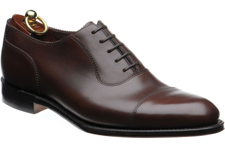 Loake Evans Dark Brown Mens Handcrafted Shoes