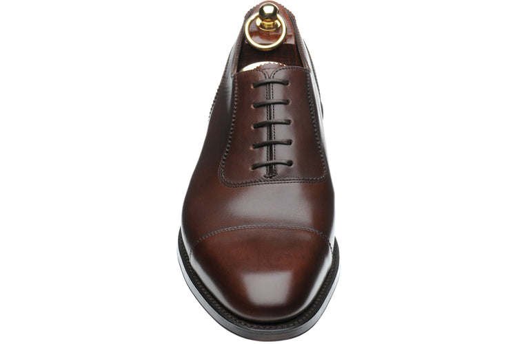 Loake Evans Dark Brown Mens Handcrafted Shoes