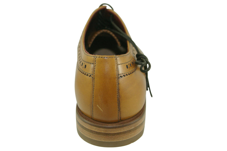 Loake Fearnley Tan Mens Handcrafted Shoes