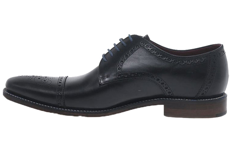 Loake Foley Black Mens Handcrafted Shoes