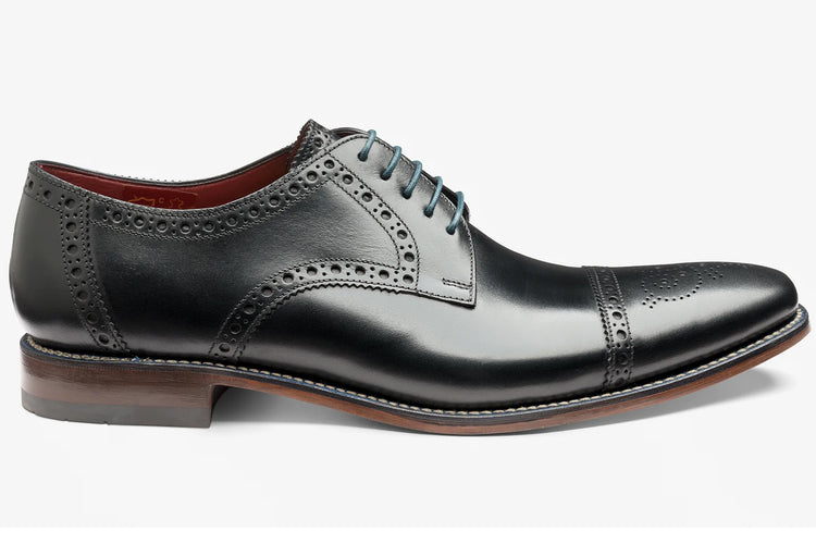 Loake Foley Black Mens Handcrafted Shoes