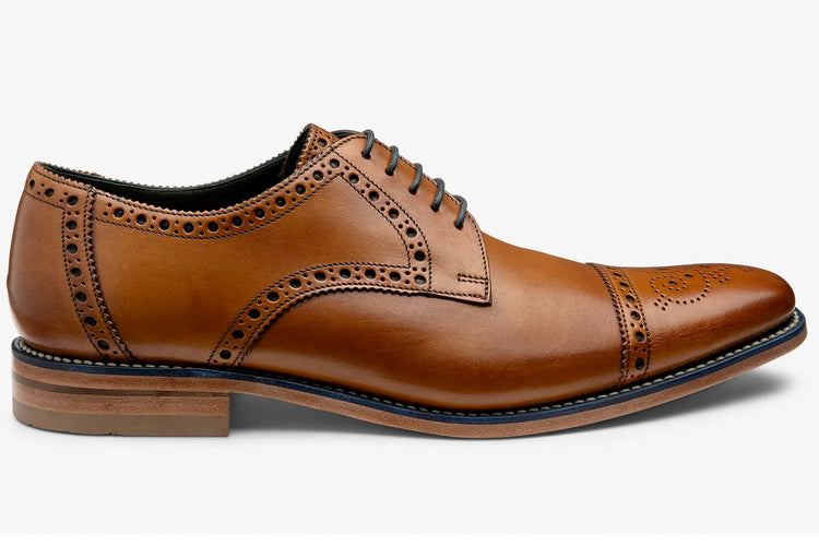 Loake Foley Tan Mens Handcrafted Shoes
