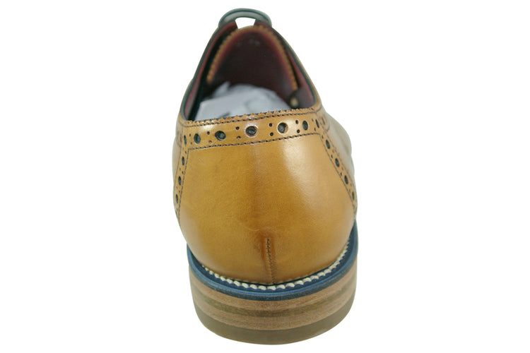 Loake Foley Tan Mens Handcrafted Shoes