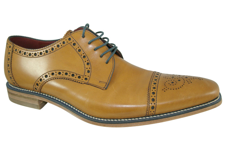 Loake Foley Tan Mens Handcrafted Shoes