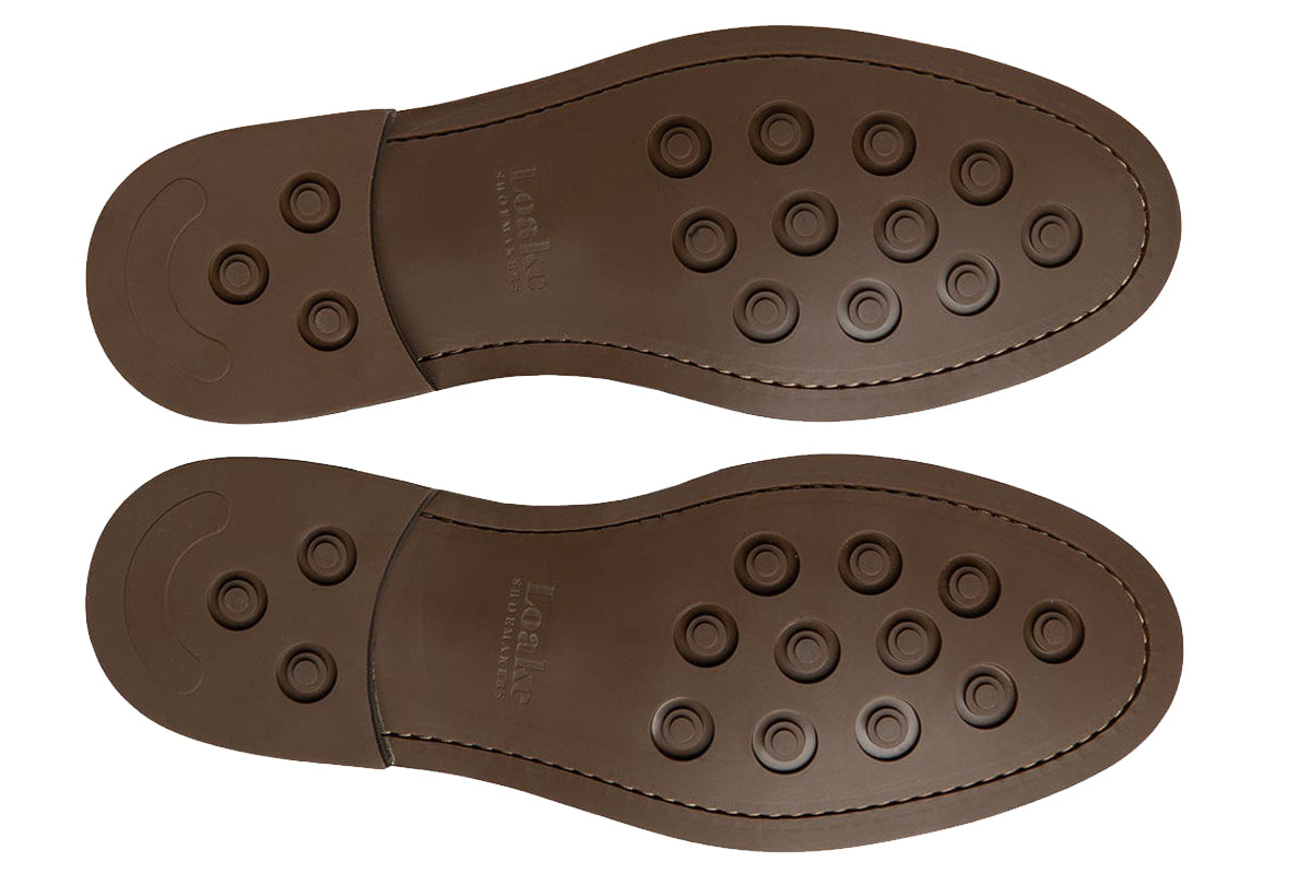 loake gilbert brown nubuck mens boots sole