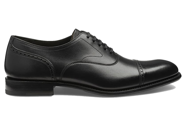 Loake Hughes Black Mens Handcrafted Shoes