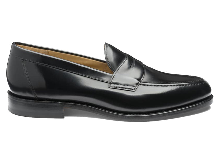 Loake Imperial Black Mens Handcrafted Shoes