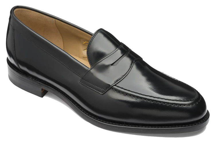 Loake Imperial Black Mens Handcrafted Shoes