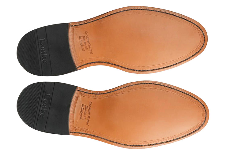 Loake Imperial Black Mens Handcrafted Shoes