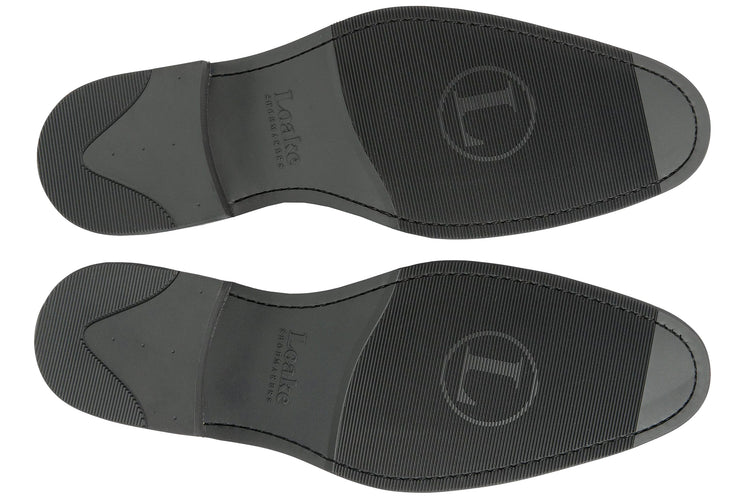 Loake Imperial Black Grain Mens Shoes
