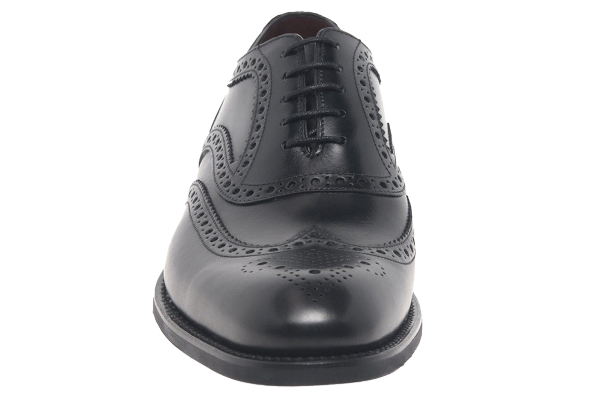 loake kerridge black mens shoes top