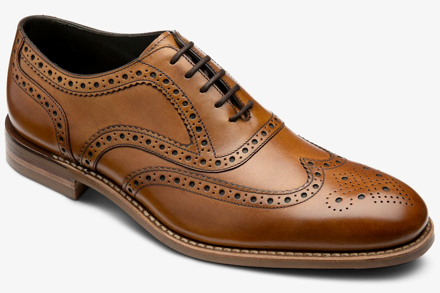 Loake Kerridge Tan Mens Handcrafted Shoes