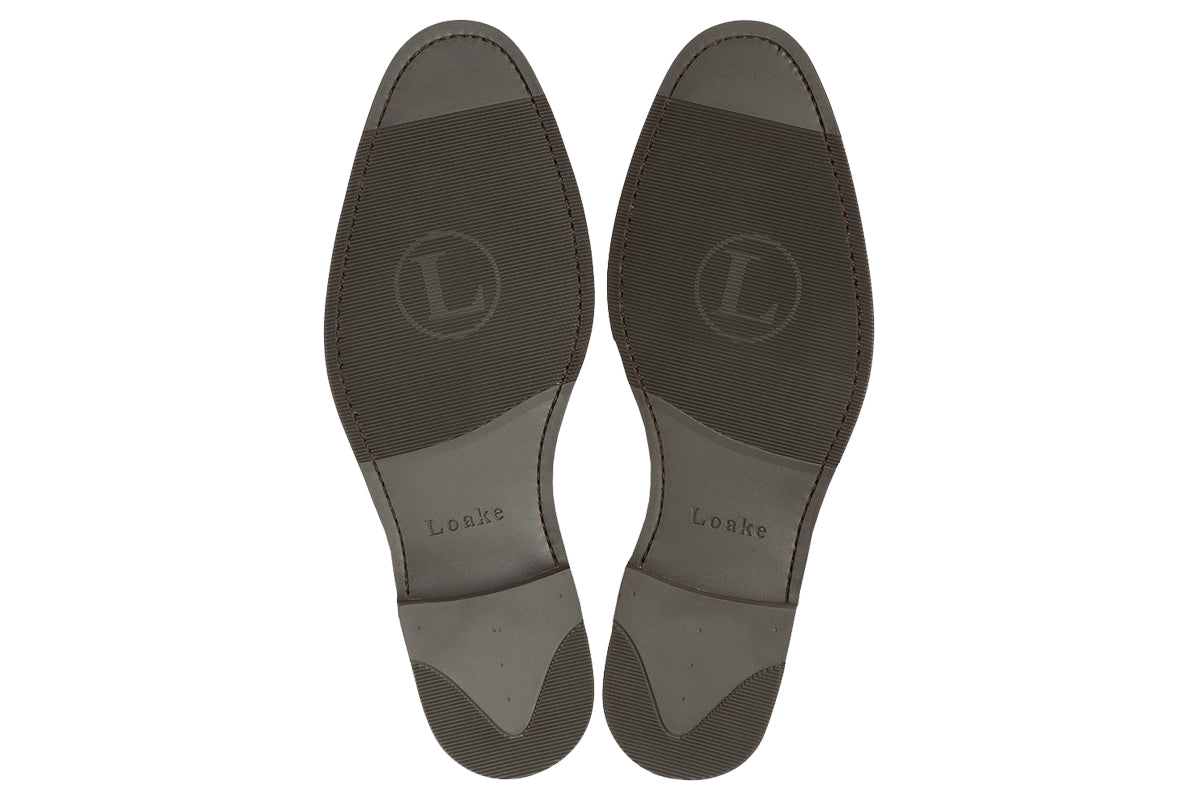 loake kerridge tan leather mens shoes sole
