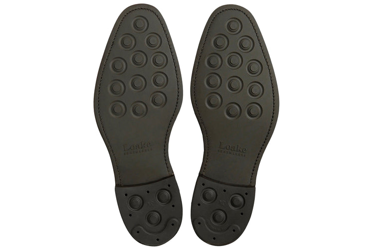 Loake Kingscliffe Black Calf Leather Mens Shoes