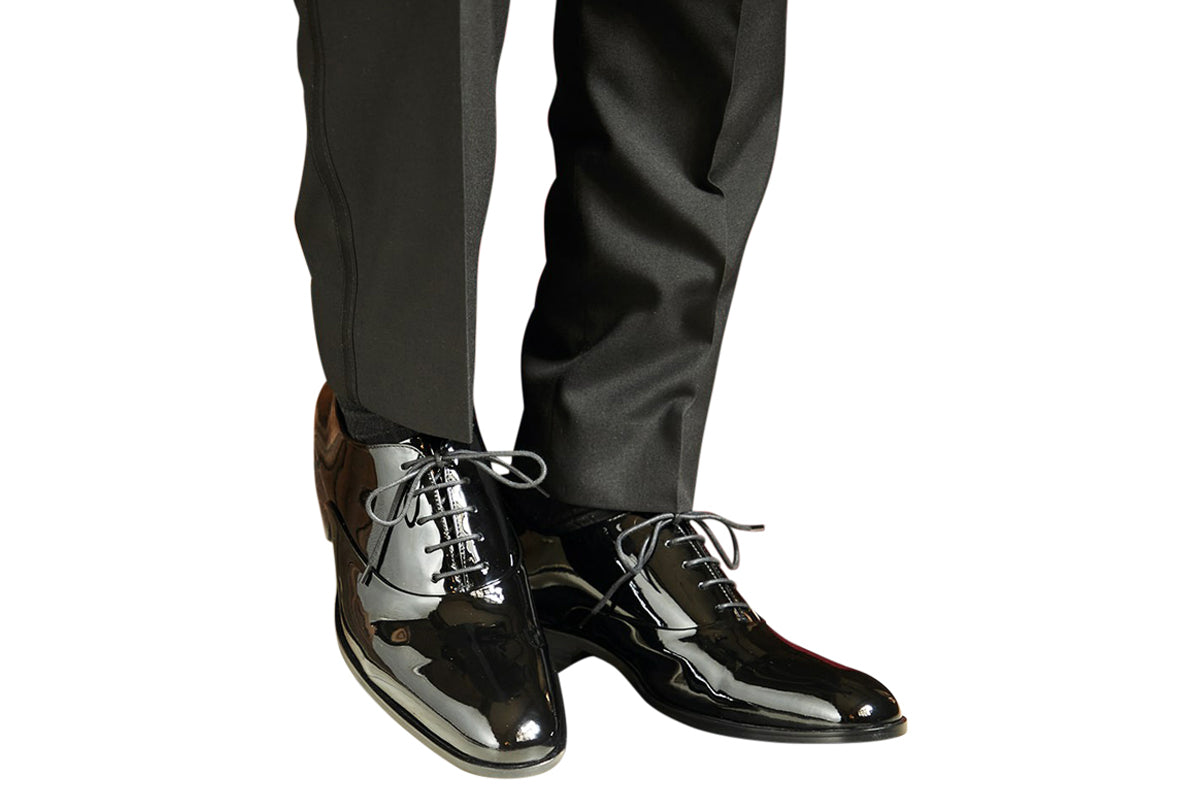 loake patent black patent mens shoe lifestyle