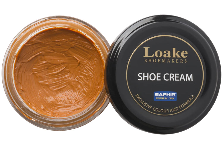 Loake Shoe Cream Tan