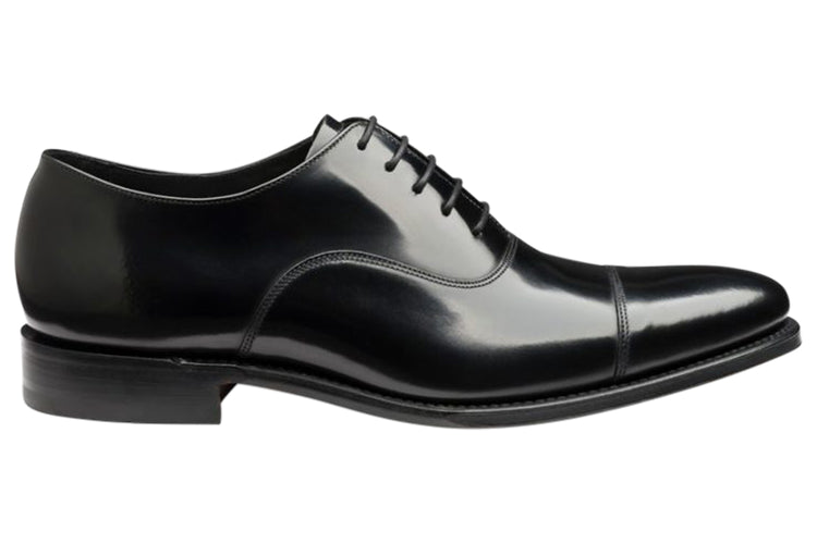 Loake Smith Black Mens Handcrafted Shoes
