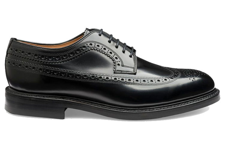 Loake Sovereign Black Mens Handcrafted Shoes