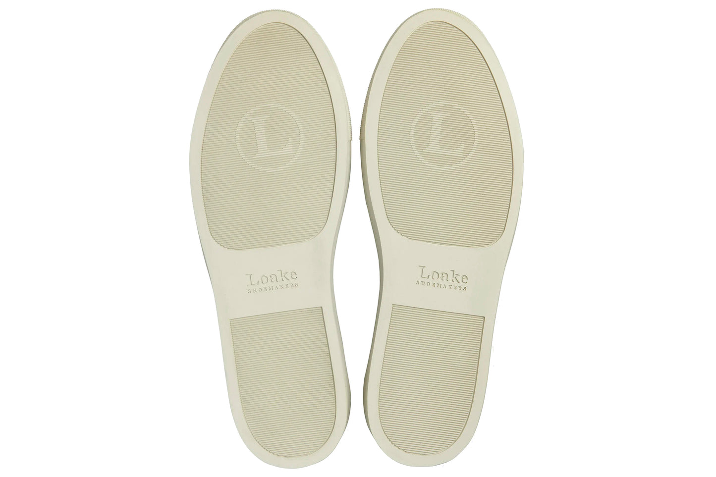 Loake Sprint White Calf Leather Mens Trainers