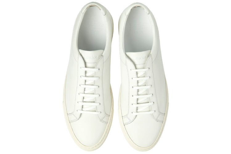 Loake Sprint White Calf Leather Mens Trainers