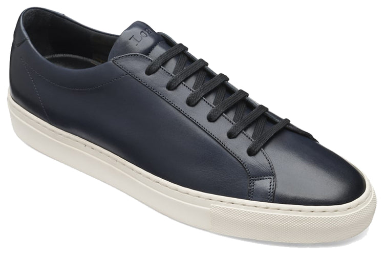 Loake Sprint Navy Mens Handcrafted Shoes