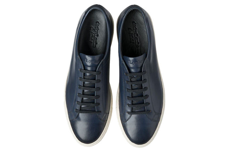 Loake Sprint Navy Mens Handcrafted Shoes