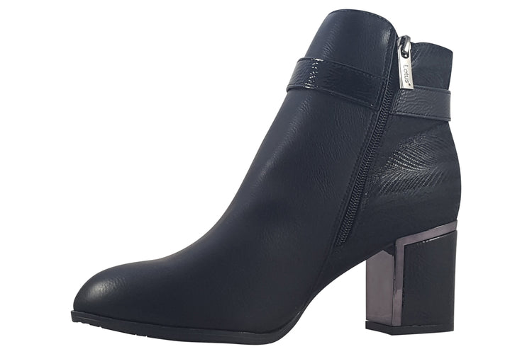 Lotus Adelaide ULB417 Black Womens Boots