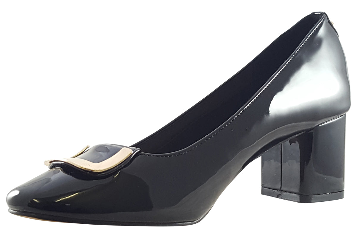 lotus aubrey uls443 black patent womens shoes left