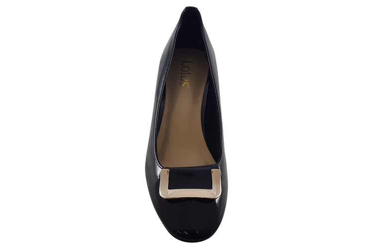 Lotus Aubrey ULS443 Black Patent Womens Shoes