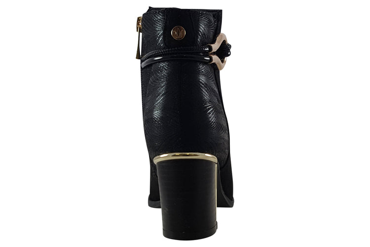 Lotus Autumn ULB292 Black Womens Boots