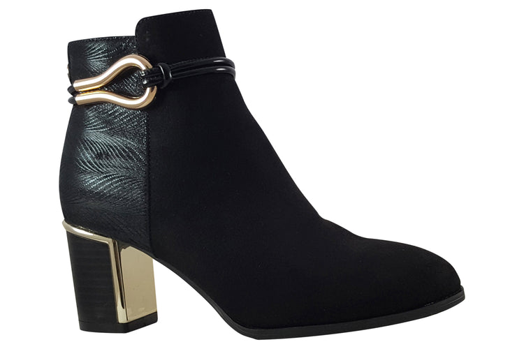 Lotus Autumn ULB292 Black Womens Boots