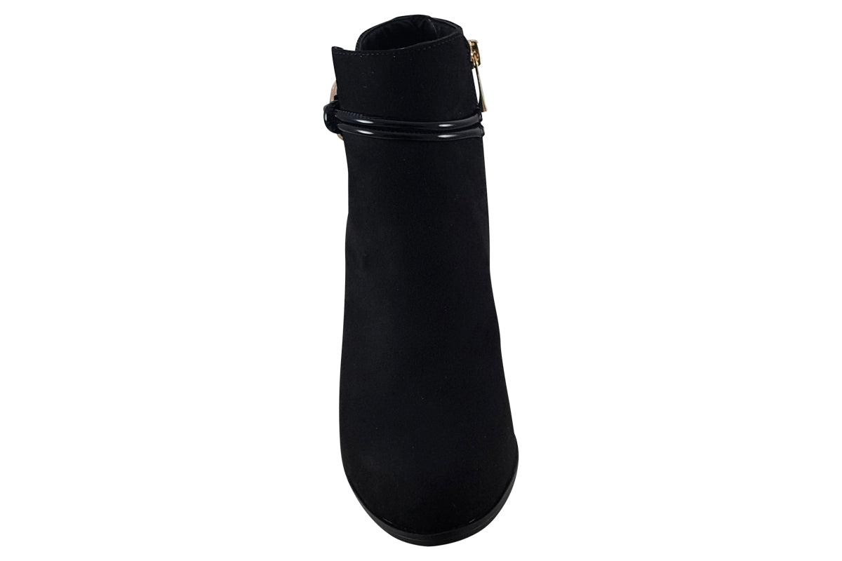 lotus autumn black womens boots top
