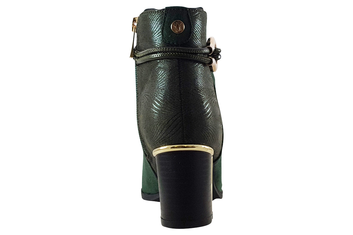 lotus-autumn-green-womens-boots-back