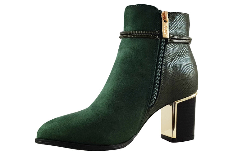 Lotus Autumn ULB292 Green Womens Boots