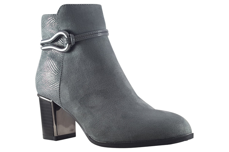Lotus Autumn ULB292 Grey Womens Boots